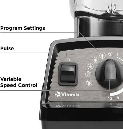 Vitamix Propel 750 Controls